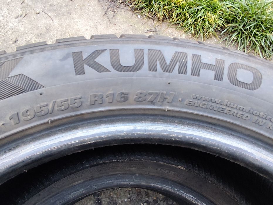 Anvelope 195 55 r16 iarna  kumho /yartu dot 2024/2022