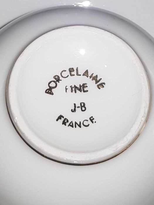 Старинен порцеланов сервиз за кафе- Франция