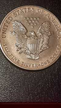 Американски долар-сребърен