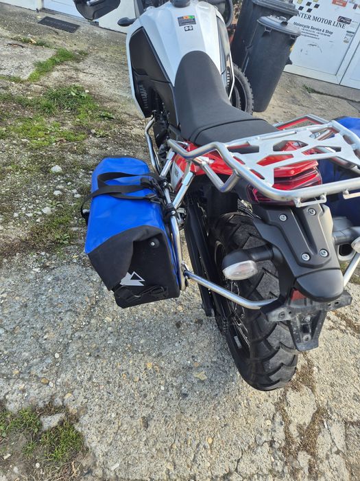 Accesorii pt Tenere 700 telescop spate crash bar  suport bagaje