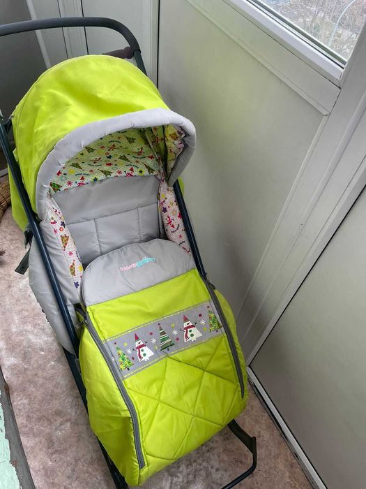 Детская коляска - санки