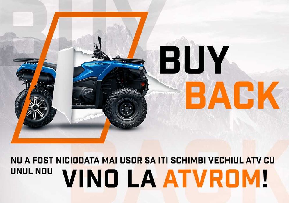 ATV la schimb (CFMOTO, Can-Am, TGB, Linhai)