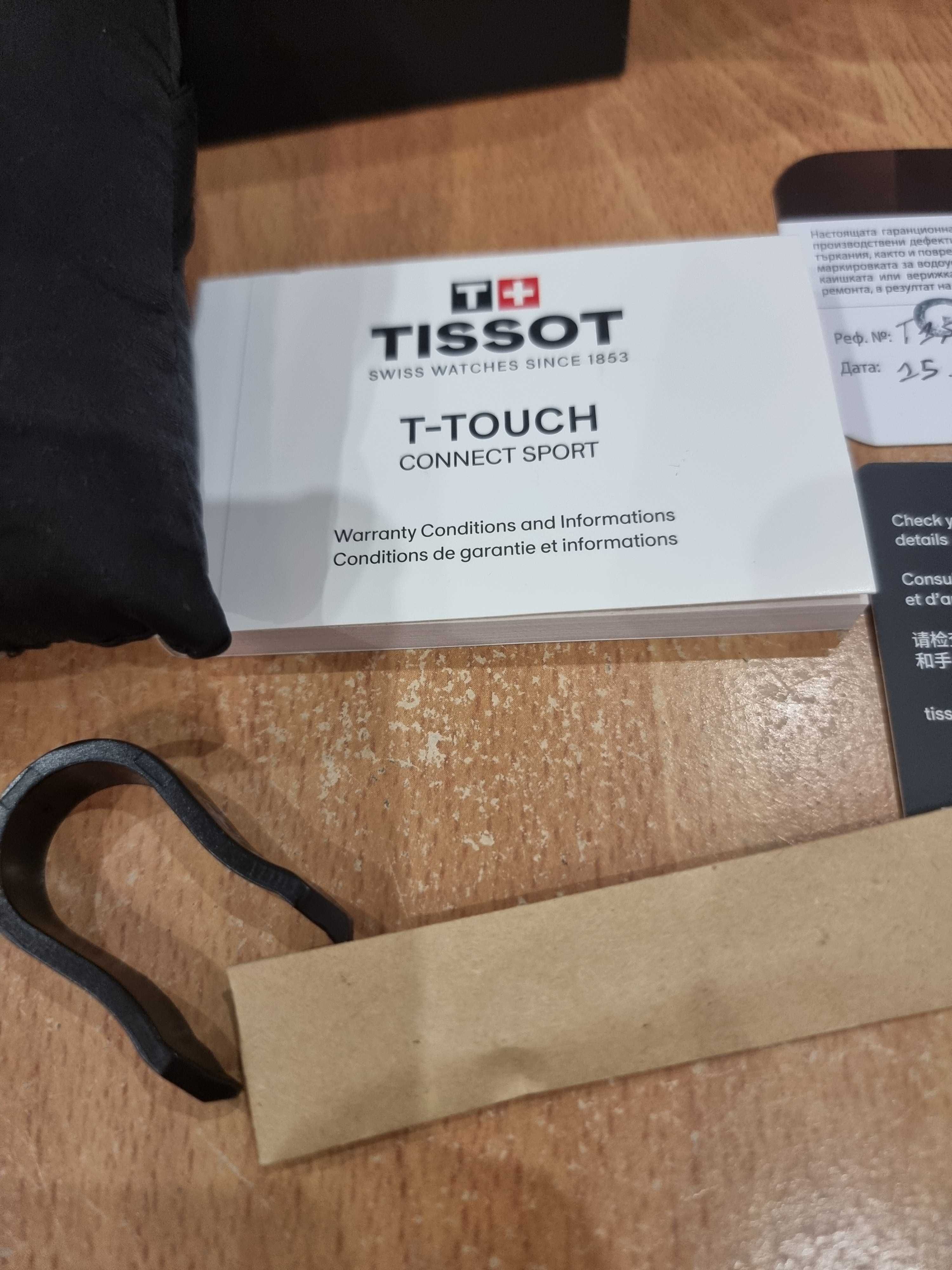 Смарт часовник TISSOT T-Touch Connect Sport / ОРИГИНАЛЕН