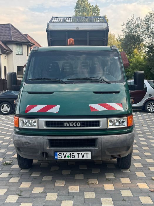 Vand autoutilitara Iveco Daily 2.8 D, 6 locuri, basculabil
