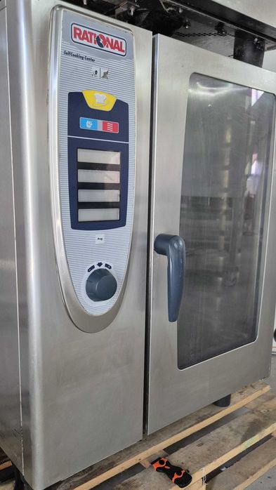 Cuptor profesional,Rational,convectomat,10 tavi ,touchscreen,380v