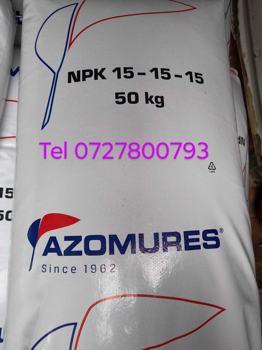 Ingrasamant Complex NPK 15-15-15 la BIG BAGS de 600kg