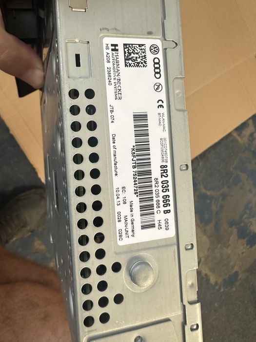 Modul navigatie mmi 3G PLUS audi a4 b8 a5 q5 2013 8R2035666B