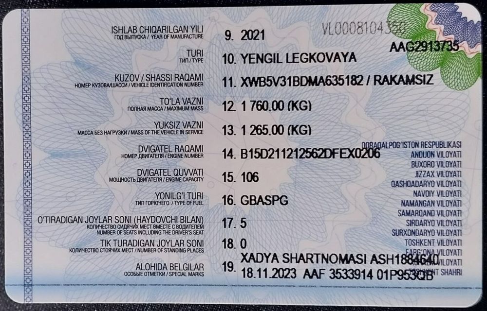 Gentra mexanika kraskasi tozza kelishamiz