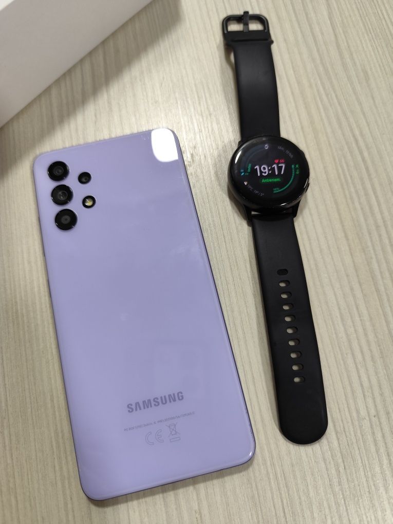 Pachet Samsung A32 4G(cu husă nouă)+ ceas Galaxy Wach5