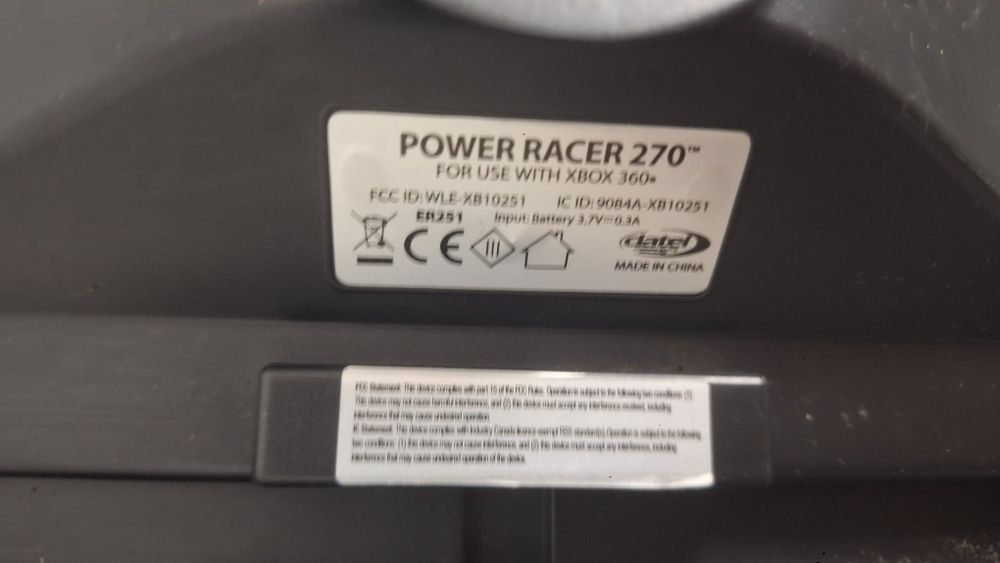 Volan Gaming Power Racer 270 pentru Xbox 360