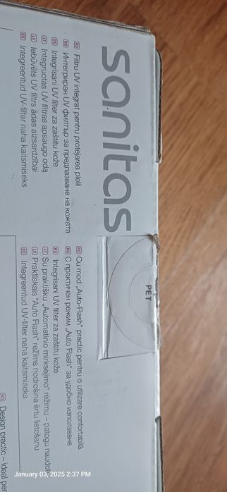 Epilator cu laser Sanitas