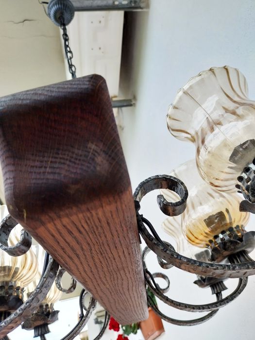 Candelabru rustic, vechi