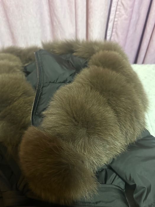 Geaca de iarnă cu blană naturală