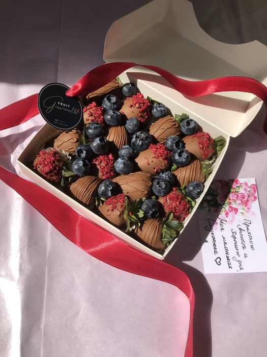 Клубника в шоколаде Qulupnay shokolad Подарки