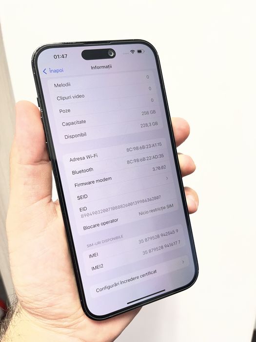 Iphone 14 Pro Max 256Gb