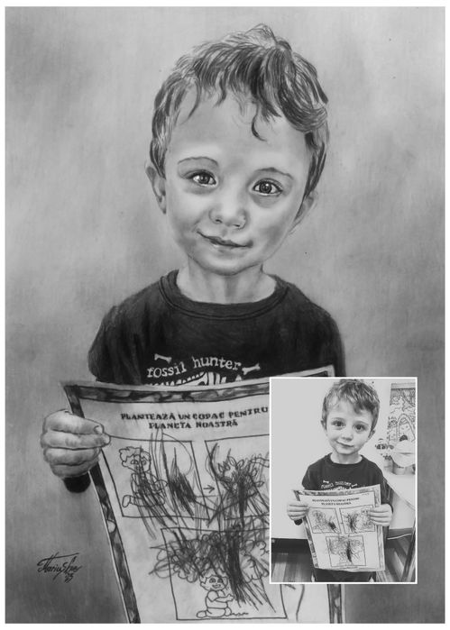 Portrete la comandă (alb-negru/color)