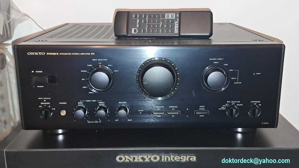 amplificator Onkyo Integra A-8850 cu tel. originala