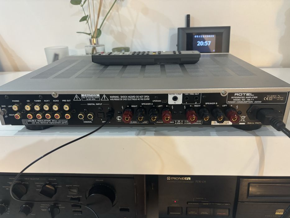 Rotel RA-11 clasa A/A-B Hi-End circuit IMPECABIL