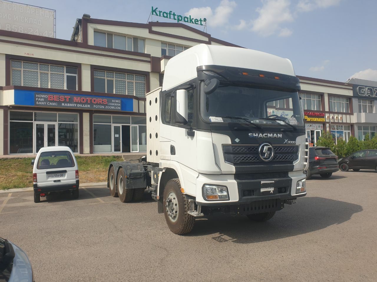 АКЦИЯ! SHACMAN X3000 CNG тягач Усиленный 2023 сотувда тайёр