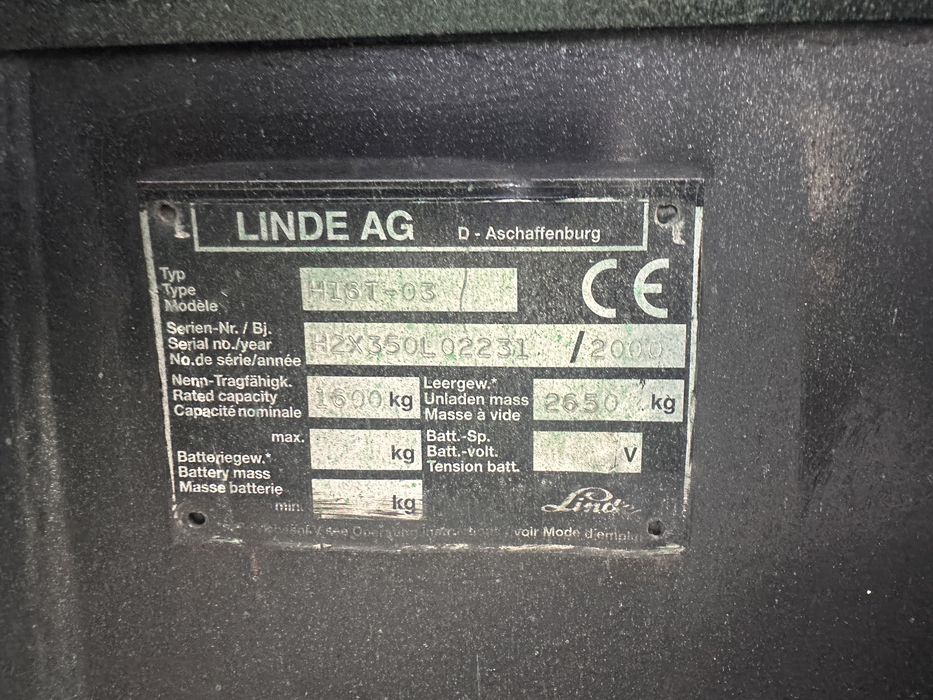 Caroserie stivuitor linde