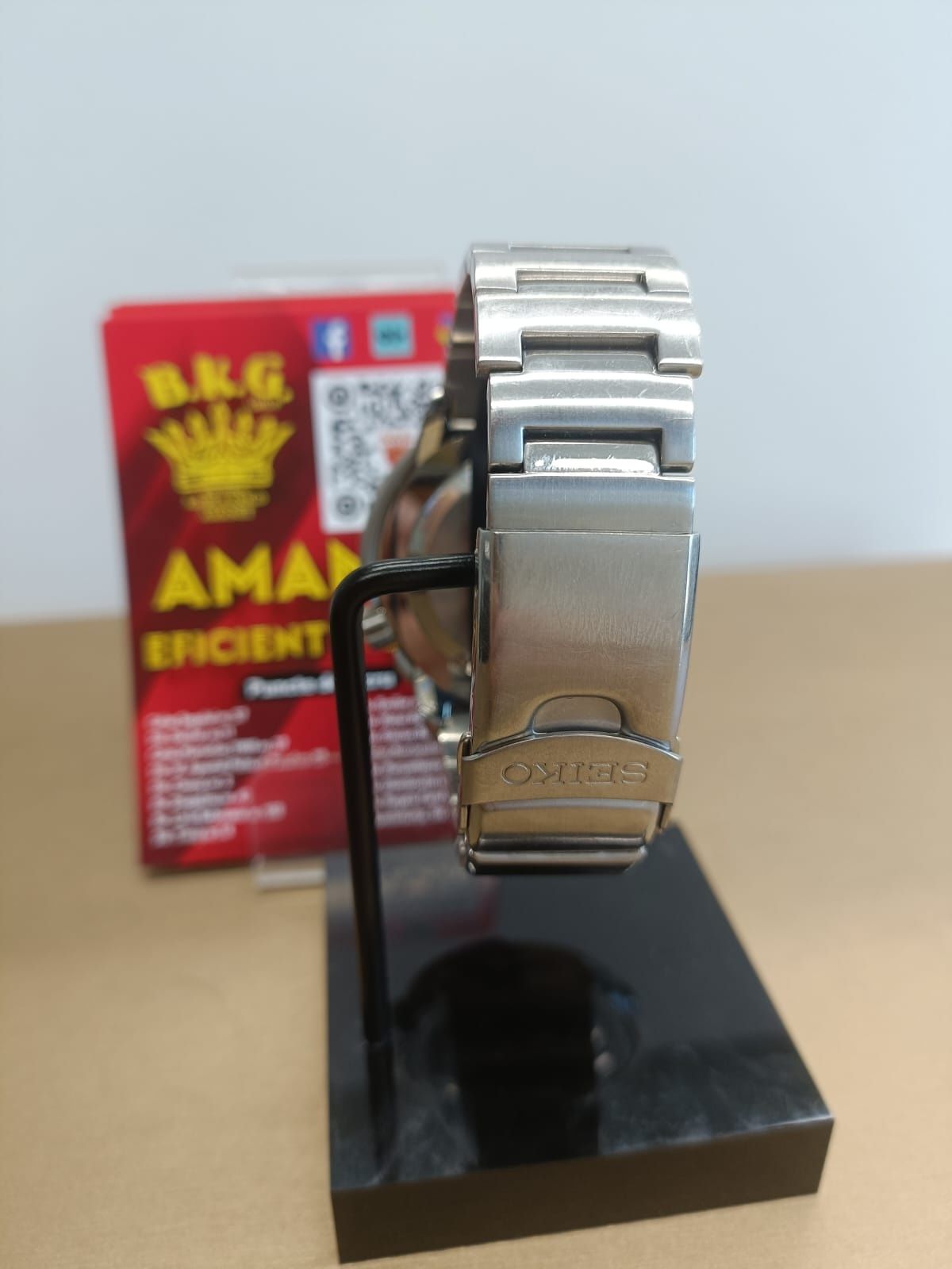 Ceas Seiko Prospex Black Monster Amanet BKG
