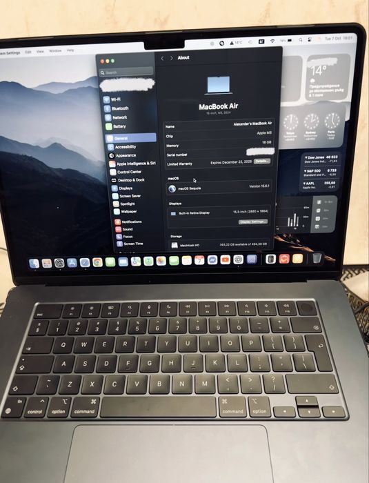 MacBook Air 15’ M3 512GB