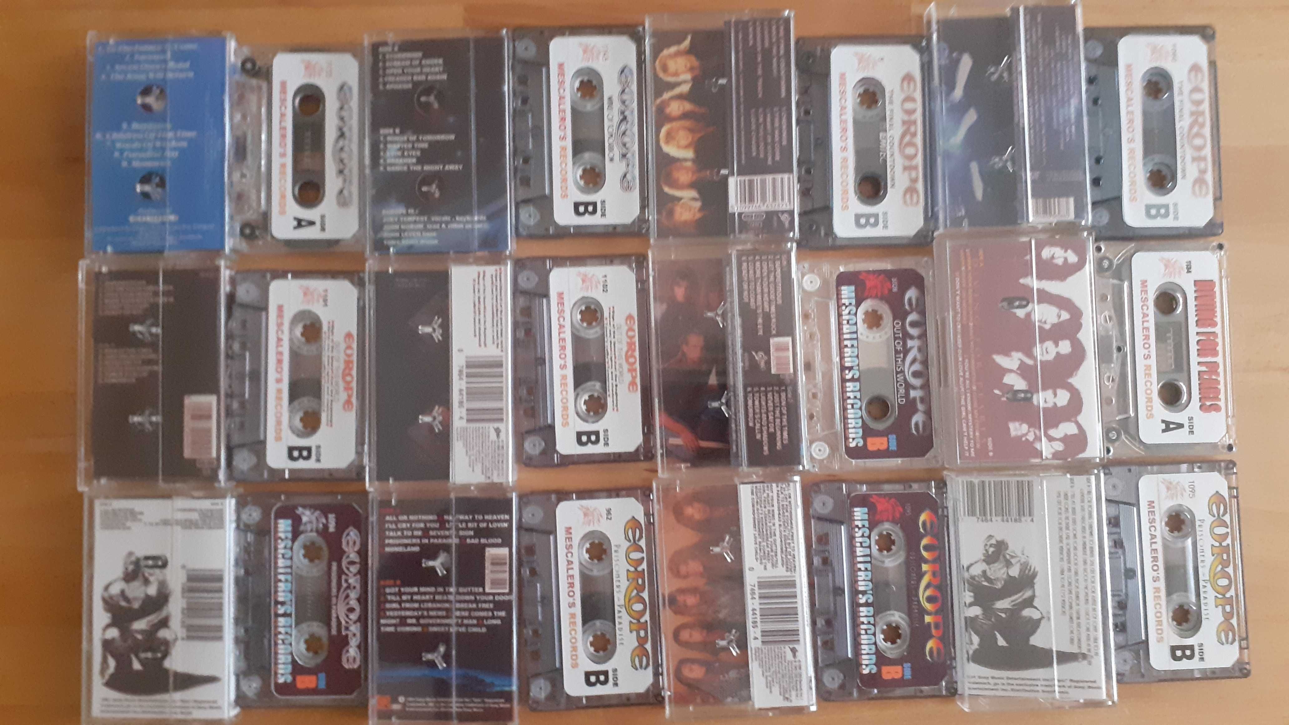 Vand din  colectia personala casete muzica rock