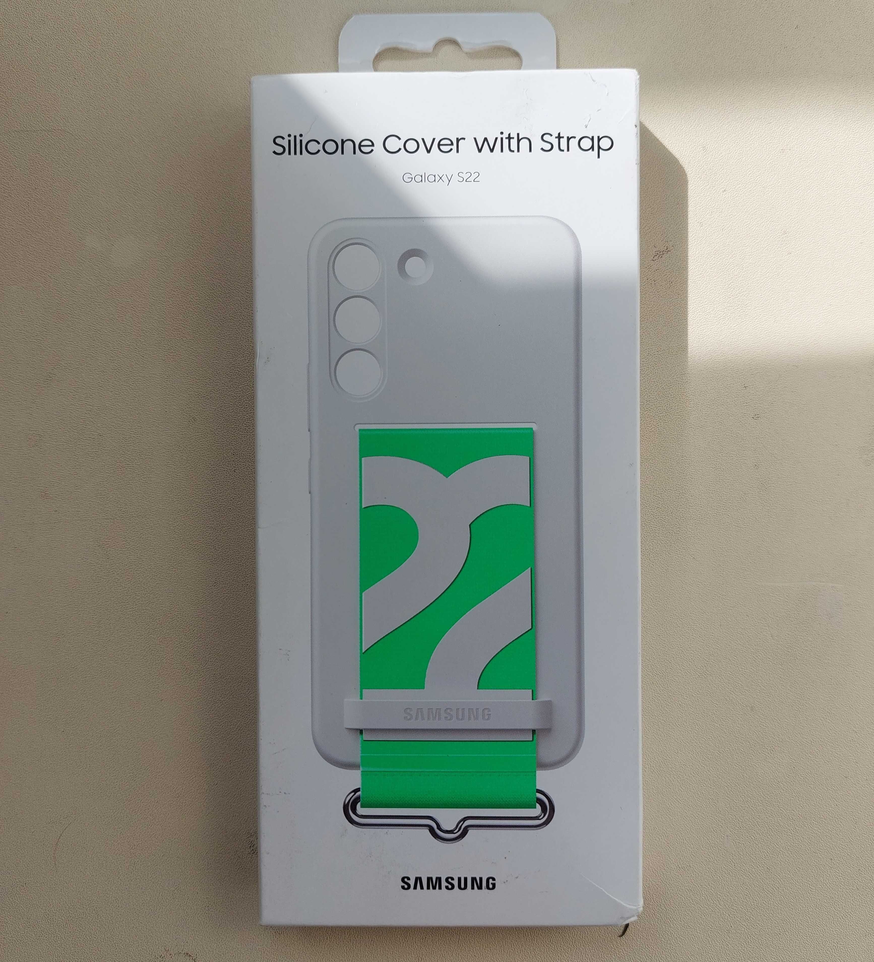 Samsung Galaxy S22 Silicone Cover with Strap