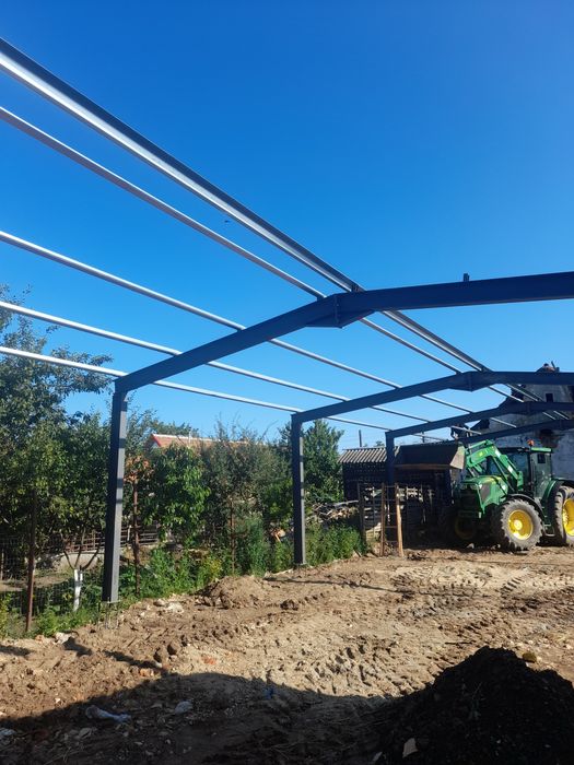 Hale metalice industriale  
- Hale agricole, agrozootehnice depozite,