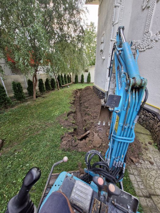 miniexcavator cu picon