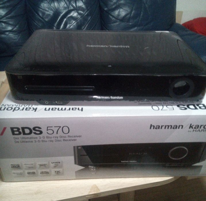 HARMAN KARDON BDS-570 усилвател RECEIVER 5.1 3D BLURAY плейър