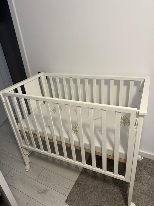 Patut co-sleeping Lemn 3in1 Salteluta Inclusa & Suport Antireflux