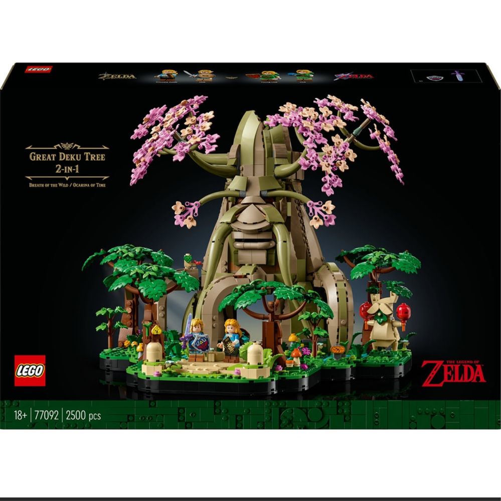 Lego Legend of Zelda Great Deku Tree 2 in 1 77092 [original] [sigilat]
