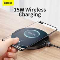 Baseus Беспроводная зарядка с дисплеем Wireless charger 15W + Display