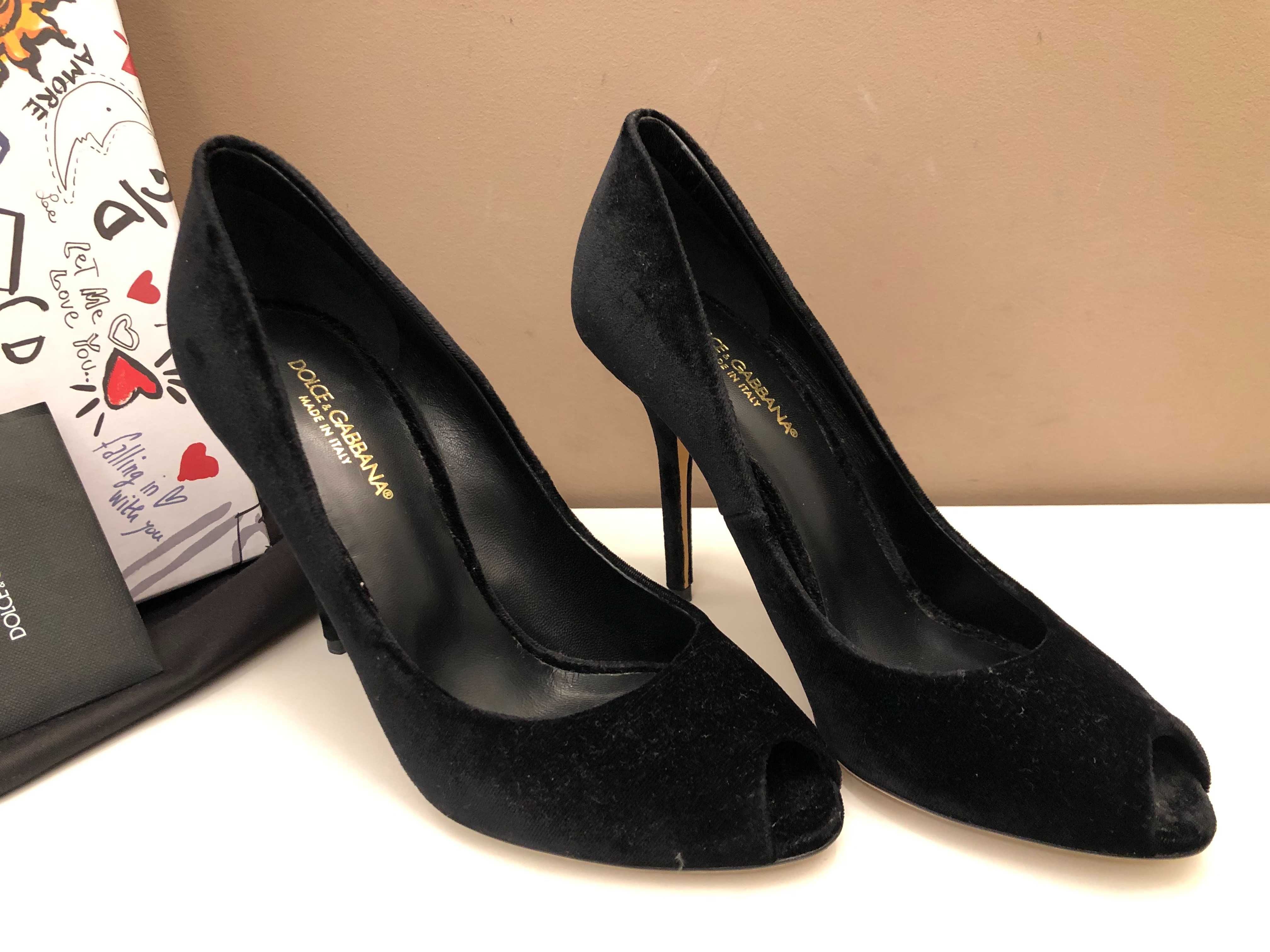 Dolce Gabbana pantofi dama 37 si 38 originali full box retail 590 euro