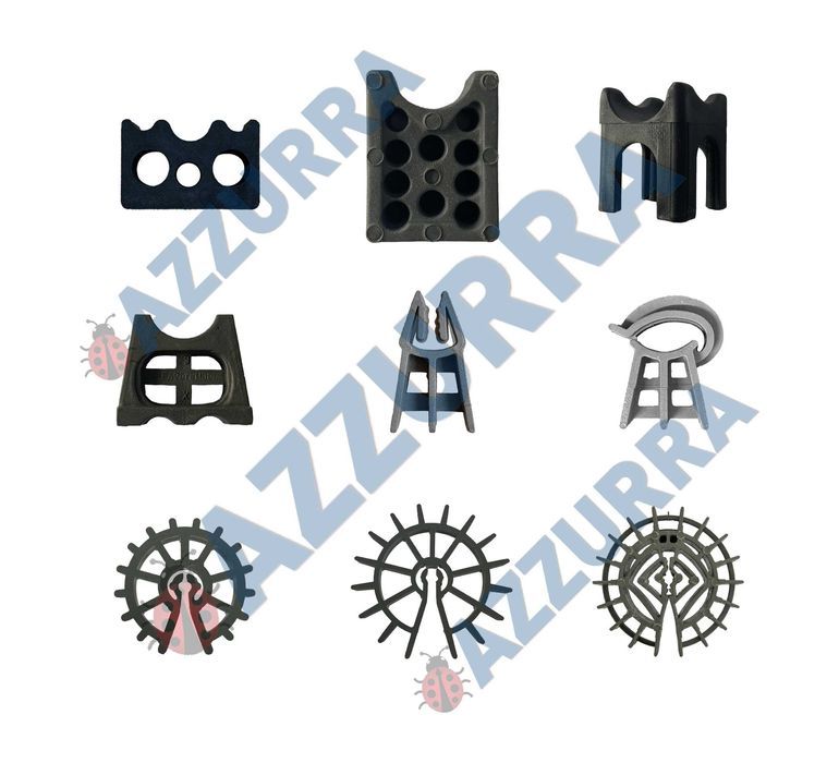 distantieri armatura tip rozeta, tip biscuite tip clema fagure etc