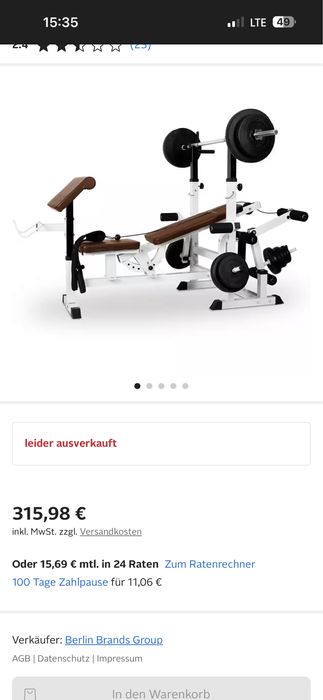 Aparat fitness Orion, Klarfitt -