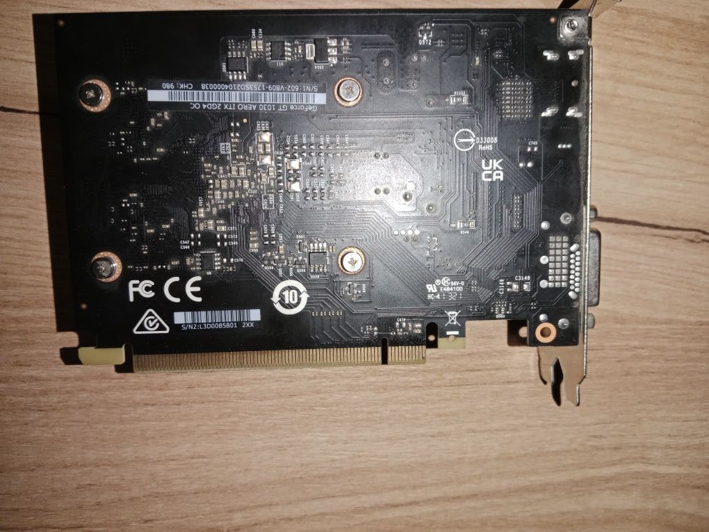 MSI GeForce GT 1030 AERO ITX 2GD4 OC. Продам или обменяю на что то
