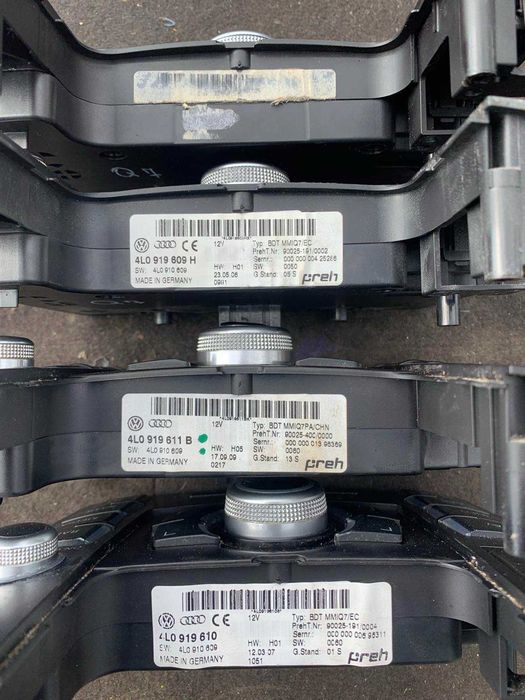 Контролен панел бутони за управление на конзола AUDI MMI Q7 4L0919609H