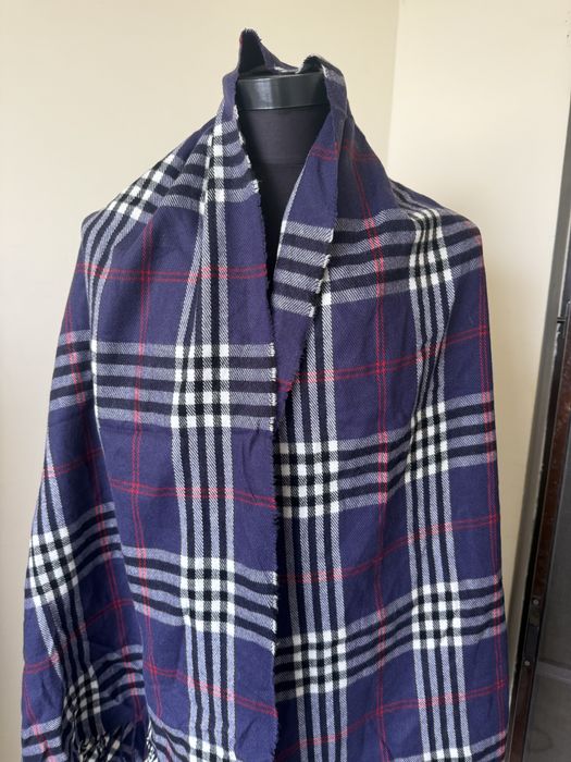 Fular Burberry print , casmir