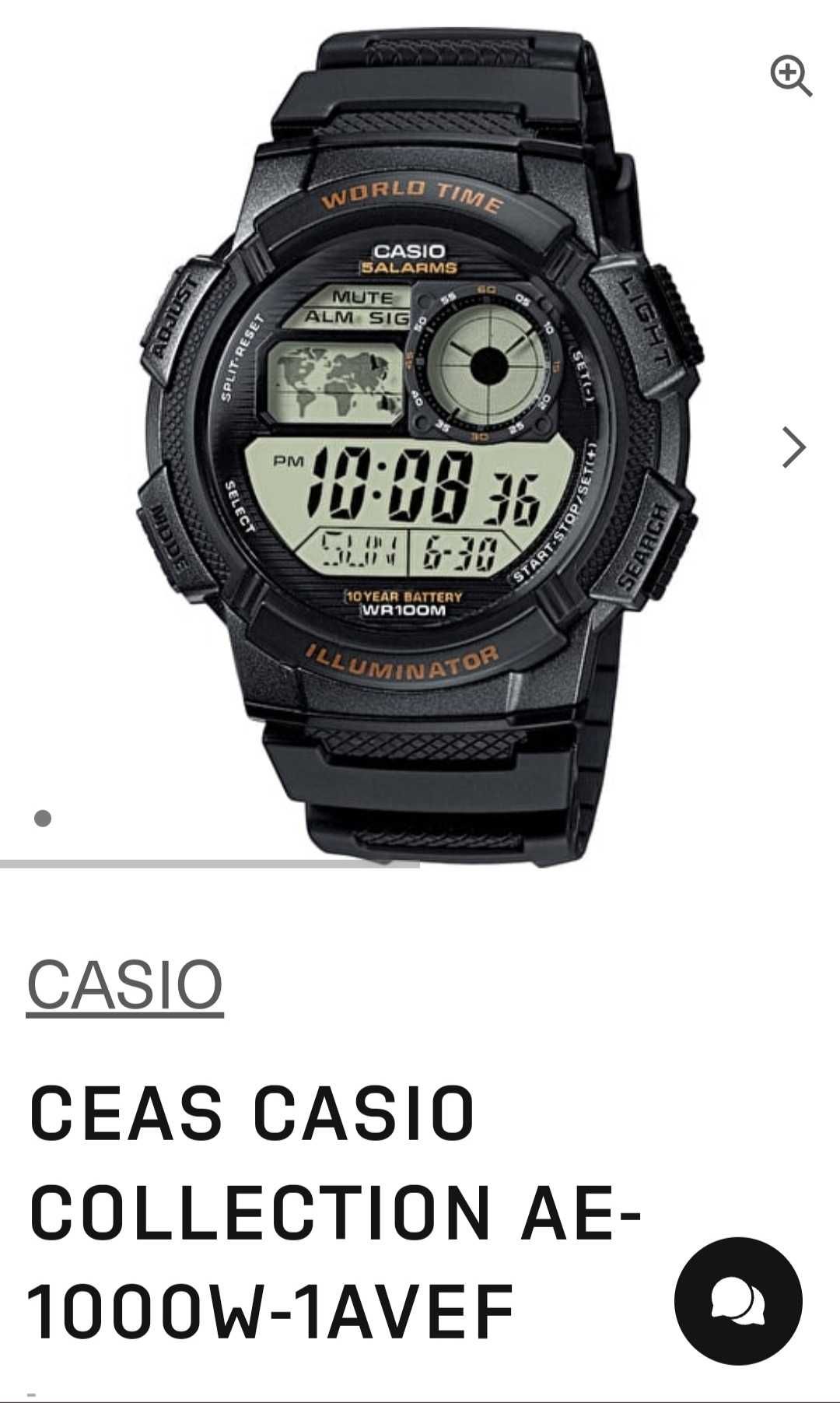 ceas casio sport