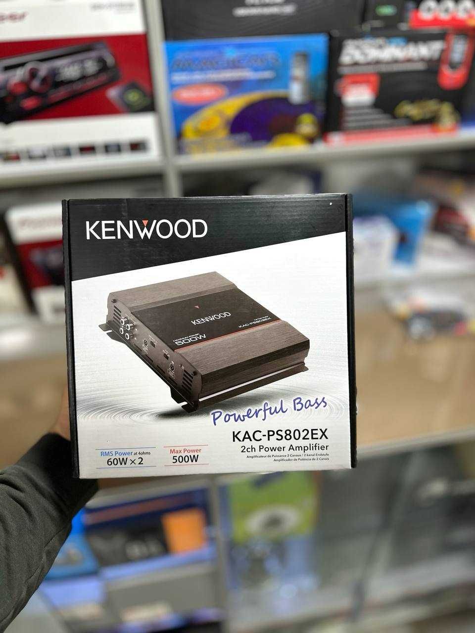 KENWOOD KAC-PS802EX 500W. Halol Nasiya Savdo (Рассрочка)