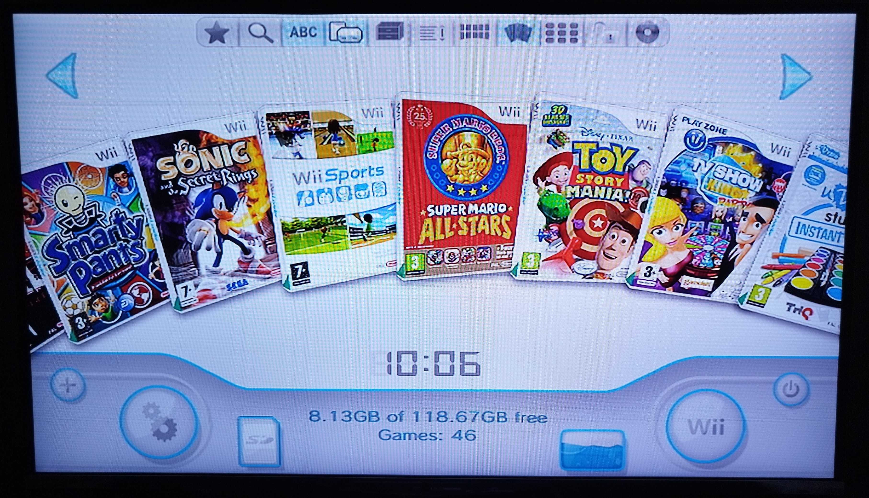[Nintendo Wii]Комплект Модната конзола + 60  игри/Mario/Pokemon/Zelda