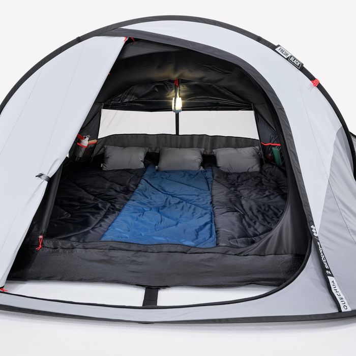 Cort 2 Seconds Fresh&black 3 persoane - produs resigilat Decathlon