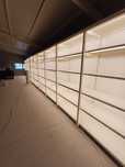 Rafturi Metalice Eden - 2.5m cu LED + tejghele, cosuri, suporti