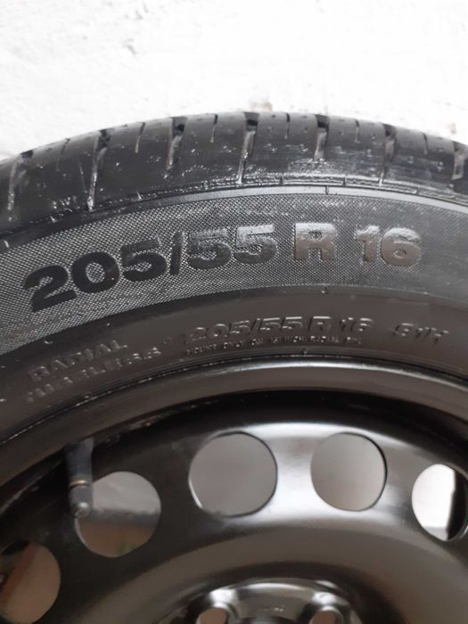 Roata rezerva VW Passat,Golf,Touran,SKODA Octavia,Yeti    205/55 R16