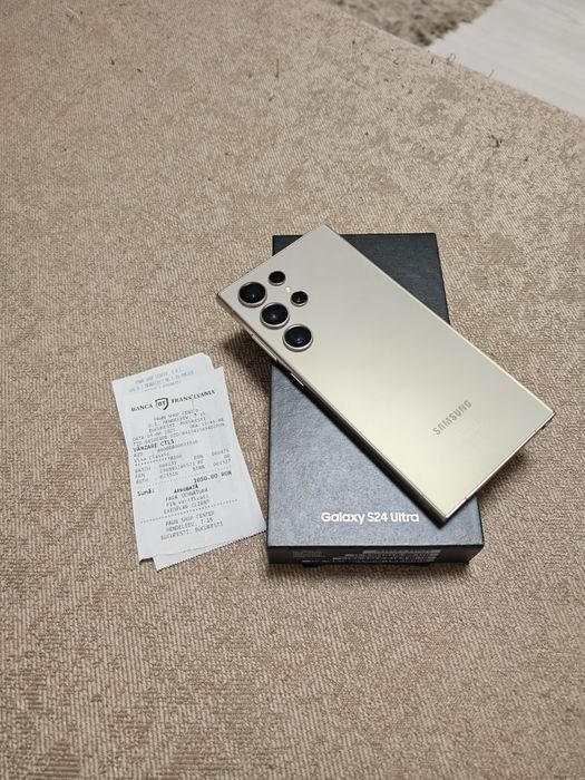 Samsung S24 Ultra 512GB Fullbox impecabil totul original liber retea