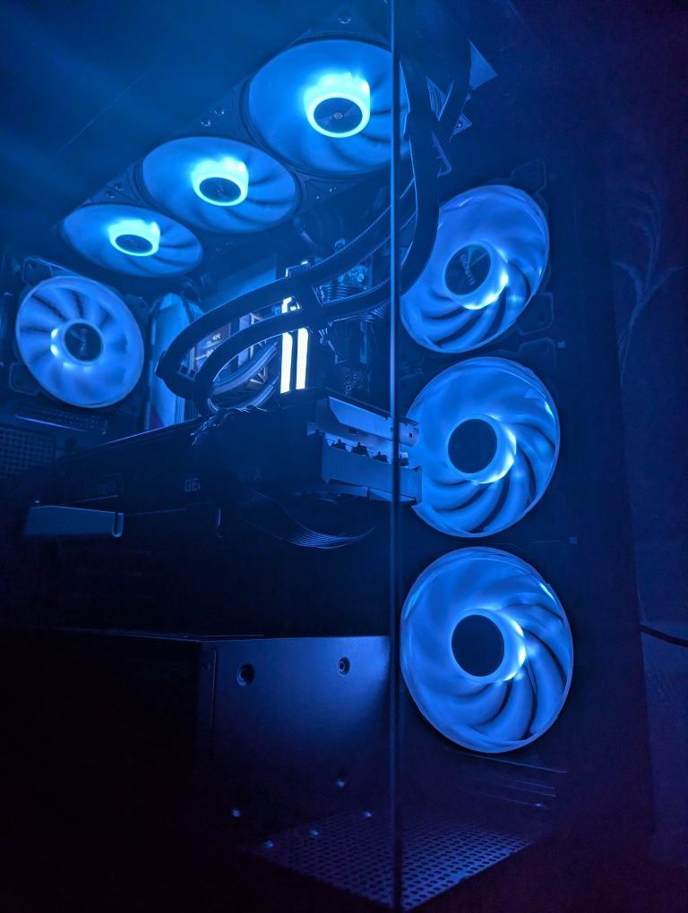 Игровой компьютер. 3080ti, ryzen 5 7600x, 32gb ddr5, ssd m2 на 2tb