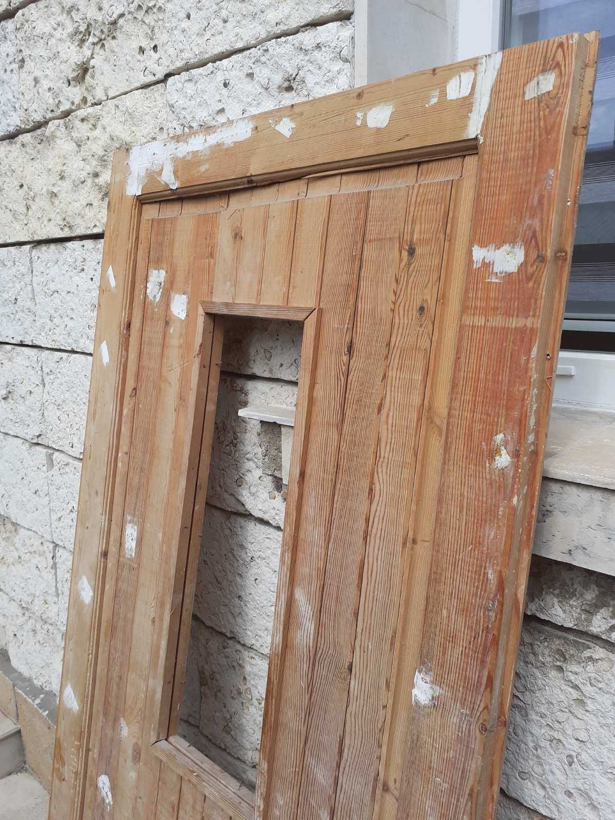 Дървена врата без каса