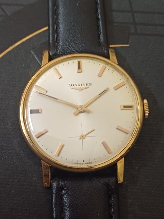 Longines mecanic cal 490
Placat aur 20 microni